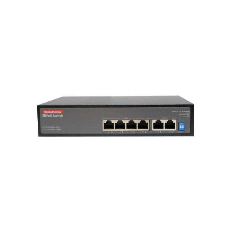 SWITCH POE 4 CỔNG 4104P-E