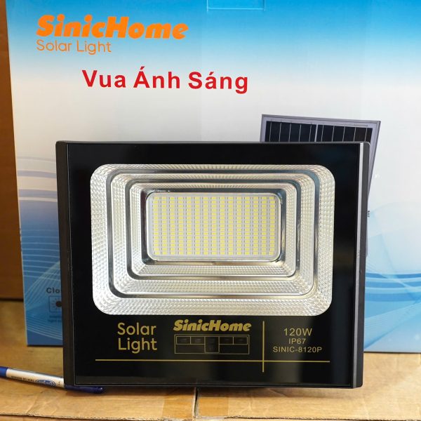 Đèn pha năng lượng mặt trời Sinic-DP8120P