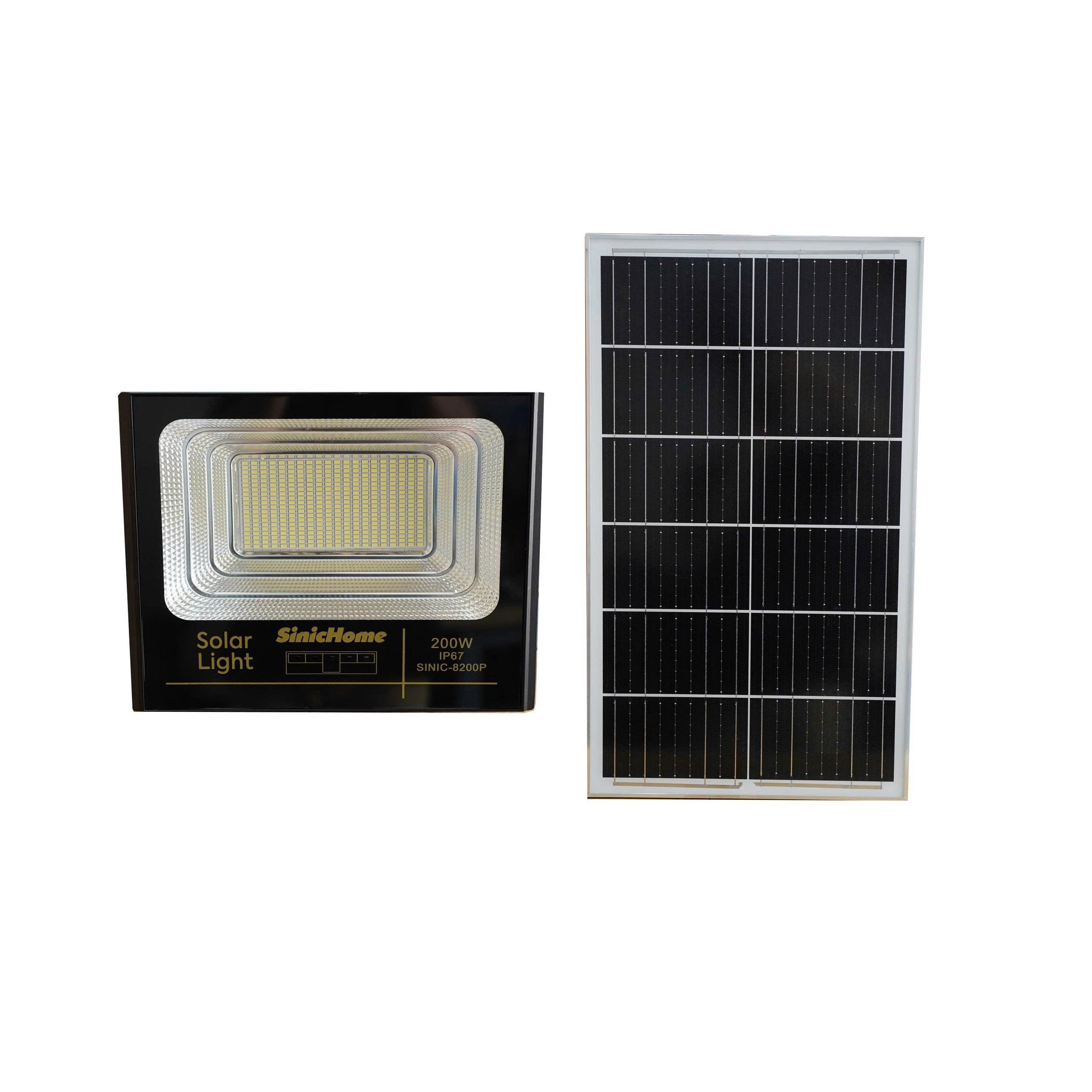 den nang luong mat troi sinichome 200W sinic 8200P 1